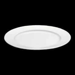 Plissé Tallerken flad