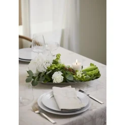 Plissé Tallerken flad