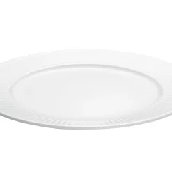 Plissé Tallerken flad