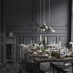 Plissé Tallerken flad