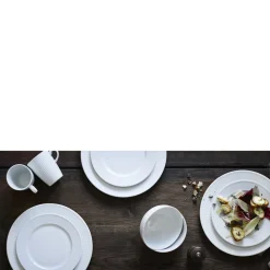 Plissé Tallerken flad