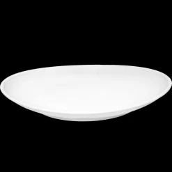 Plissé Tallerken oval