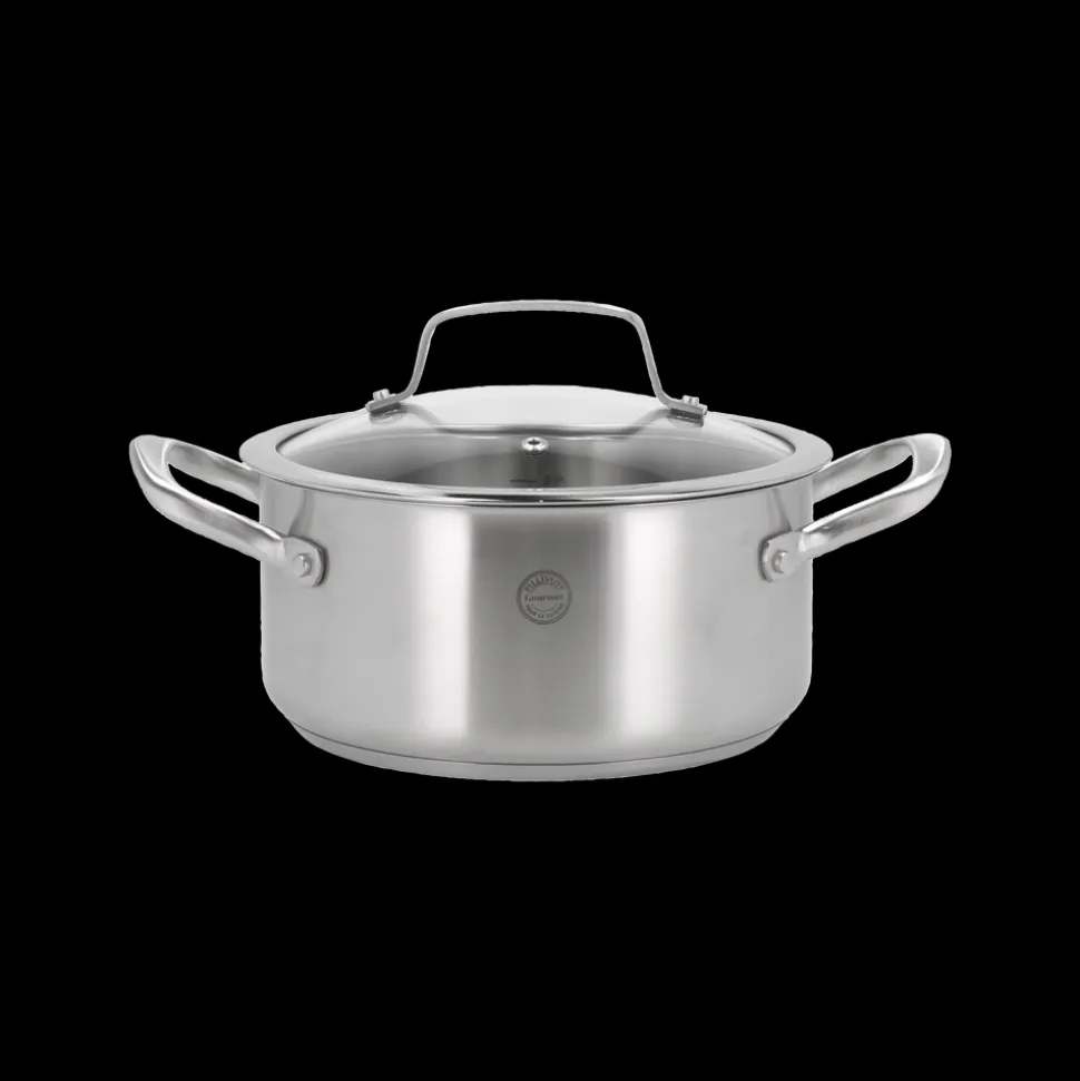 Roya Gryde med glaslåg