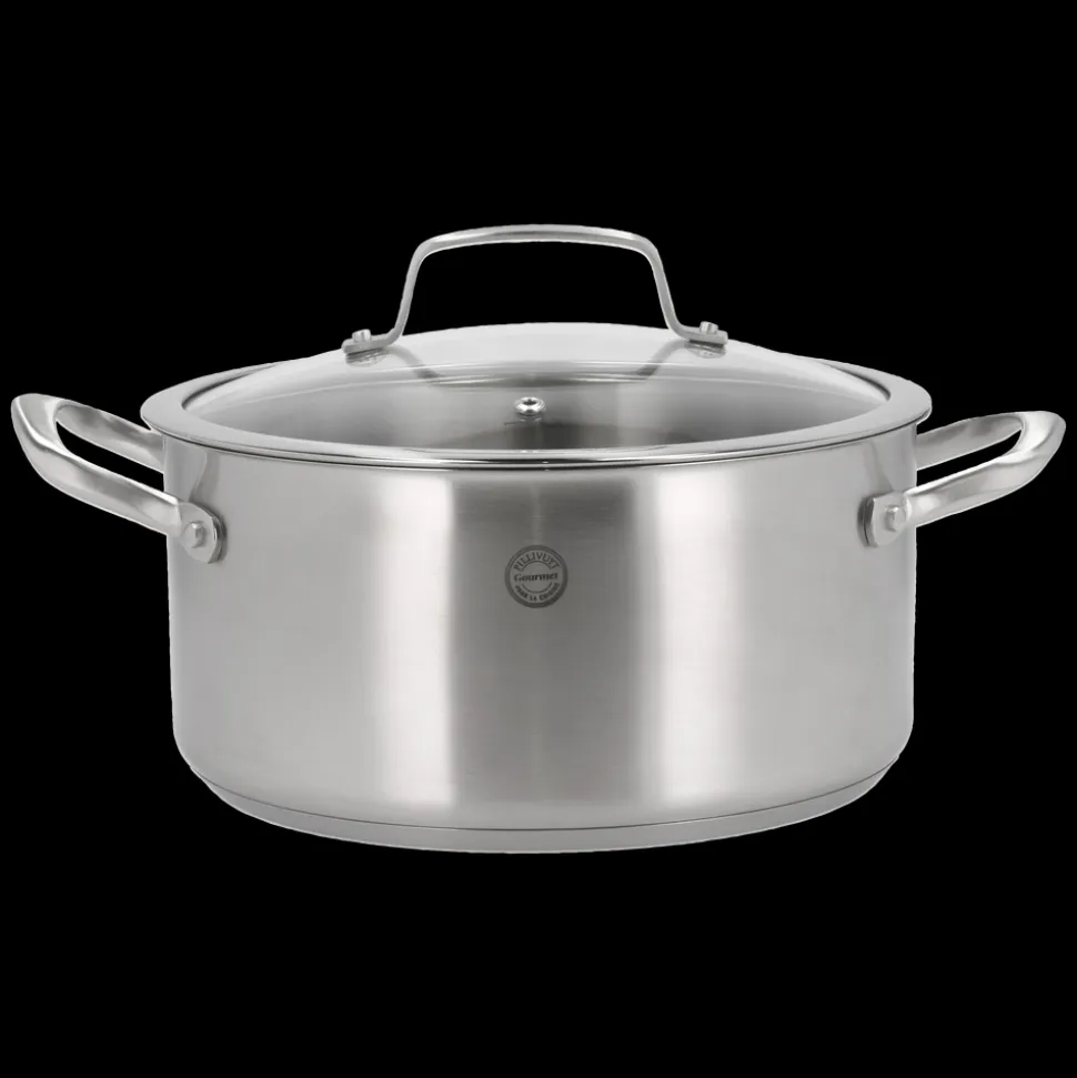 Roya Gryde med glaslåg