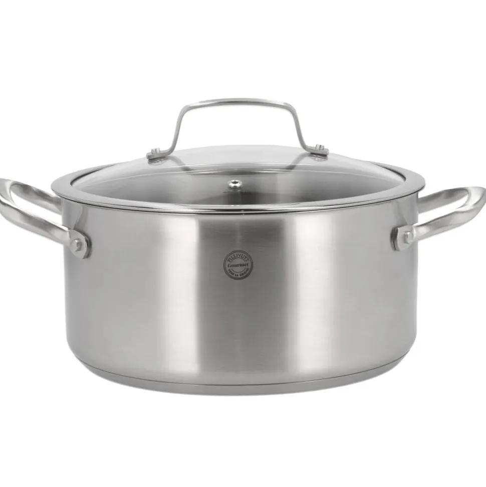 Roya Gryde med glaslåg