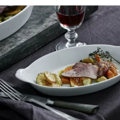 Serie Originale Serveringstallerken oval nr. 8