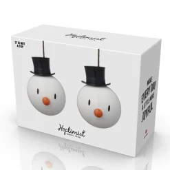 Snowman Juleophæng 2 stk.
