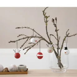 Snowman Juleophæng 2 stk.