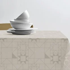 Star Damask Akryldug m. antislip