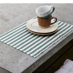 Statement Stripe Dækkeserviet 2 stk.