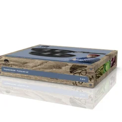 Stegepandesæt aftagel. håndtag