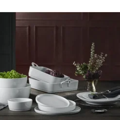 Toulouse Tallerken flad lige kant