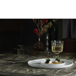 Toulouse Tallerken flad lige kant