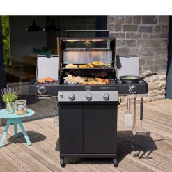 Videro PRO G3-S Vario+ Gasgrill 17000 watt