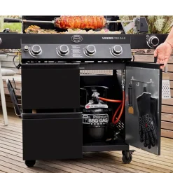 Videro Pro G4-S Vario+ Gasgrill 20500 watt