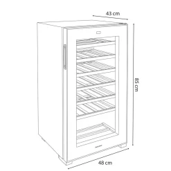Vinkøleskab 33 flasker