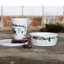 Vinter Toulouse Skål lige kant